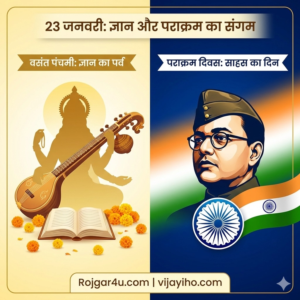 वसंत पंचमी और पराक्रम दिवस 2026: ज्ञान, संस्कृति और राष्ट्रभक्ति का प्रेरक संगम