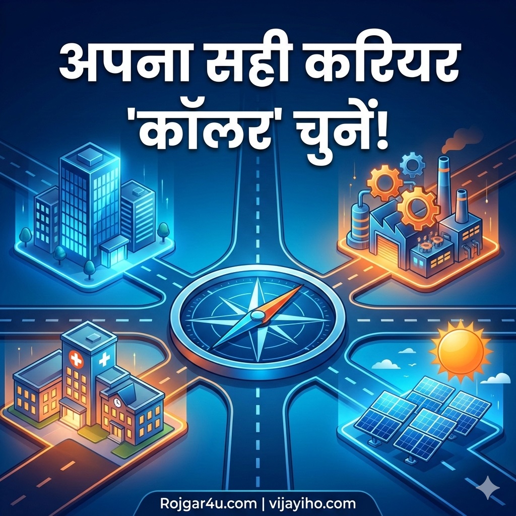 जॉब सीकर्स के लिए 'कॉलर' शब्द का क्या अर्थ है? जानें ब्लू, व्हाइट, पिंक कॉलर जॉब्स की पूरी जानकारी